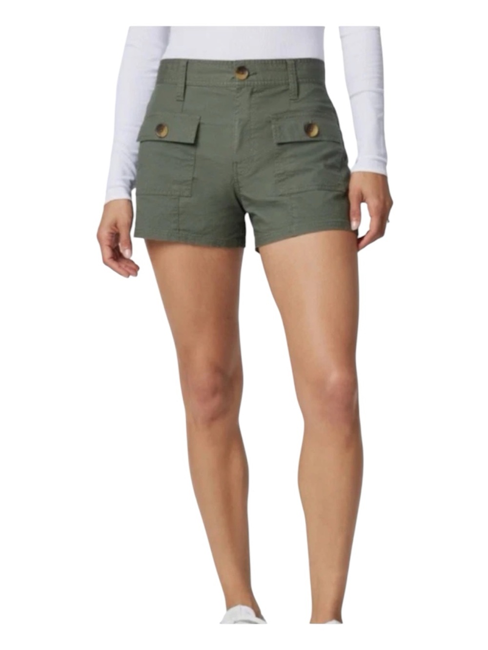 Vuori Women’s Army Green Olive Green Ripstop Utility Shorts Sz XXL